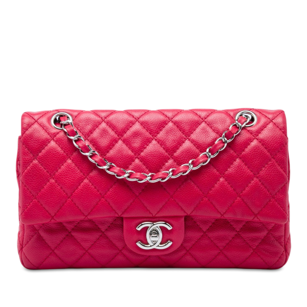 Pre-Loved Chanel Medium Classic Caviar Double Flap